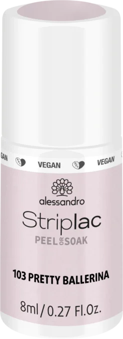 Alessandro STRIPLAC PEEL OR SOAK PRETTY BALLERINA -VEGAN