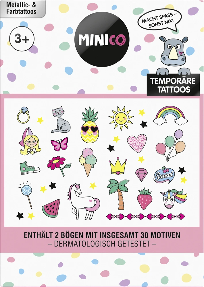 Temporäre Tattoos SET 01 1 Temporäre Tattoos SET 01