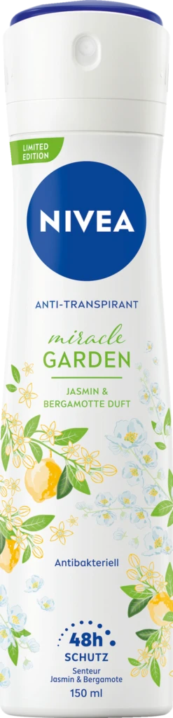 Neue Veröffentlichungen 7 NIVEA Anti-Transpirant Spray Miracle Garden Jasmin