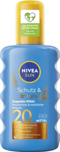 Schutz & Bräune Sonnenspray LSF 20