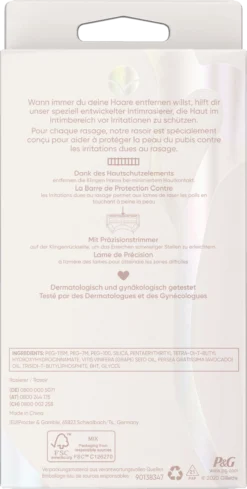 Satin Care Rasierer Für Den Intimbereich 8 Satin Care Rasierer Für Den Intimbereich -Exquisite Pflege MAM 8457879 SHOP IMAGE 1.4