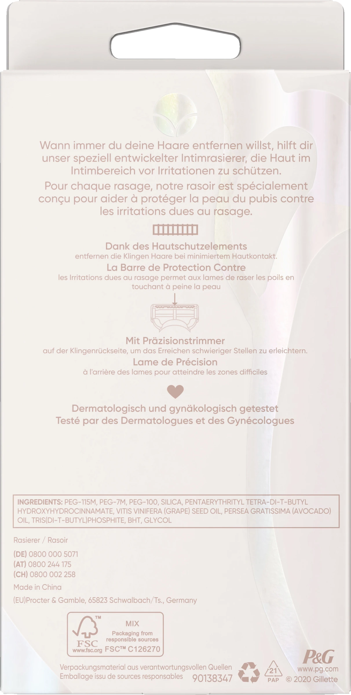 Satin Care Rasierer Für Den Intimbereich 4 Satin Care Rasierer Für Den Intimbereich – Bild 4