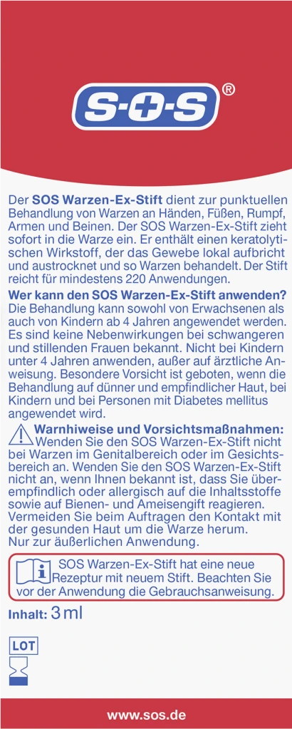 SOS Warzen-Ex-Stift 5 SOS Warzen-Ex-Stift – Bild 5