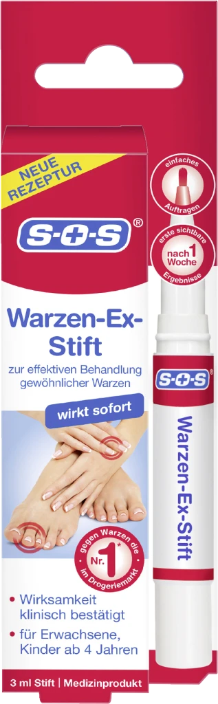 SOS Warzen-Ex-Stift 1 SOS Warzen-Ex-Stift