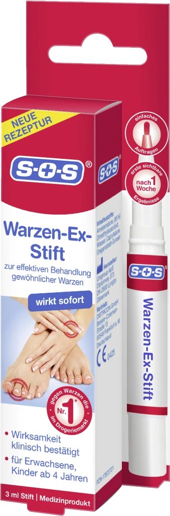 SOS Warzen-Ex-Stift 2 SOS Warzen-Ex-Stift – Bild 2