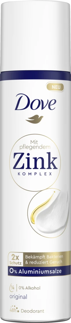 DOVE Deo Spray Original Mit Pflegendem Zink-Komplex