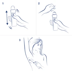 DOVE Deo Spray Original Mit Pflegendem Zink-Komplex -Exquisite Pflege MAM 8548550 SHOP IMAGE 1.4