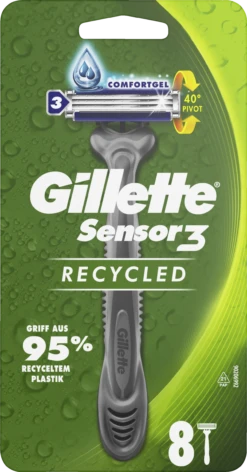 Gillette® Sensor3 Einwegrasierer Recycled