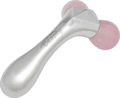 Twin-Ball Rosenquarz-Roller