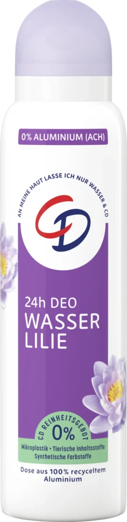 24h Deodorant Spray Wasserlilie