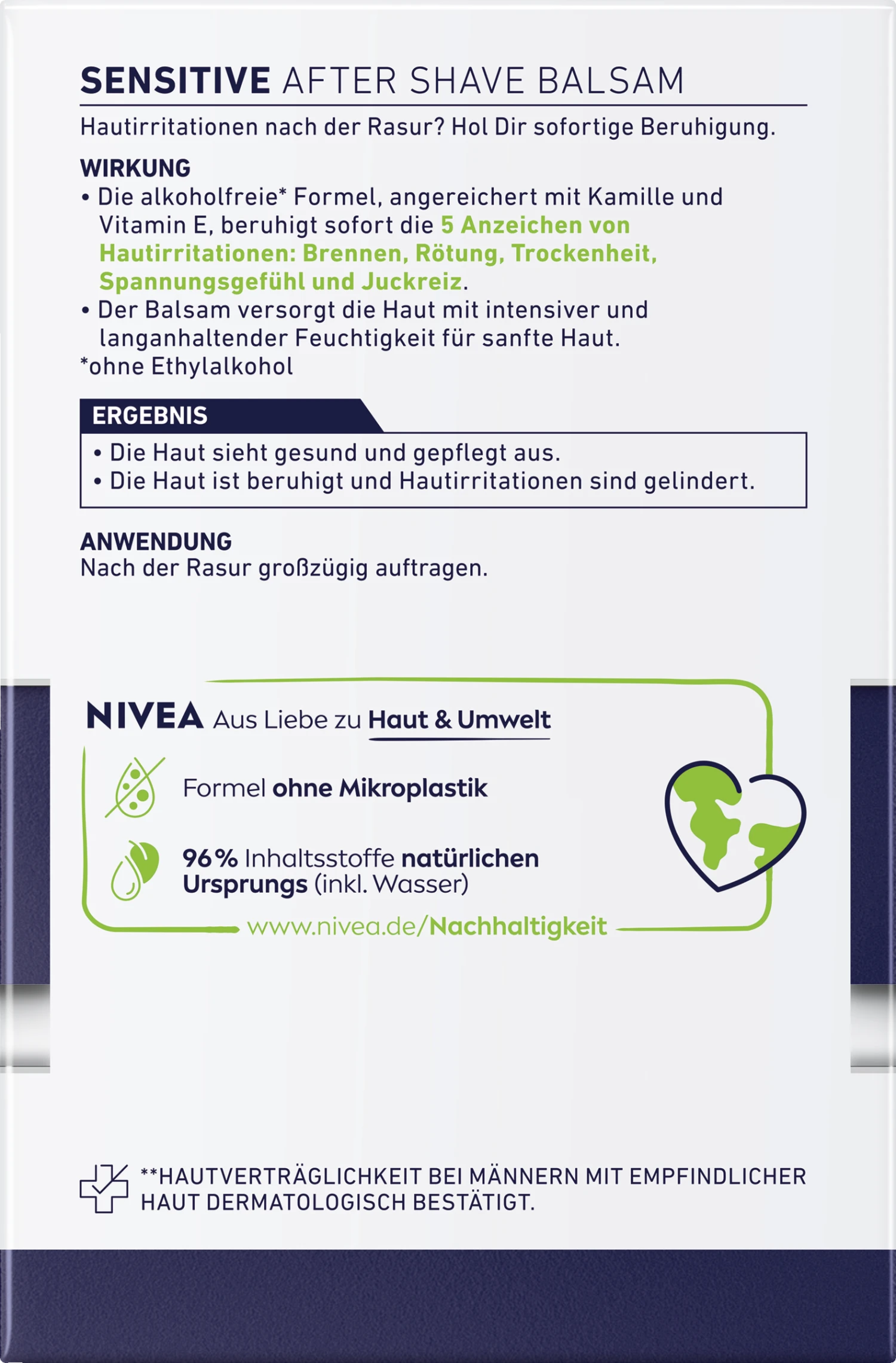 After Shave Balsam Sensitive 2 After Shave Balsam Sensitive – Bild 2