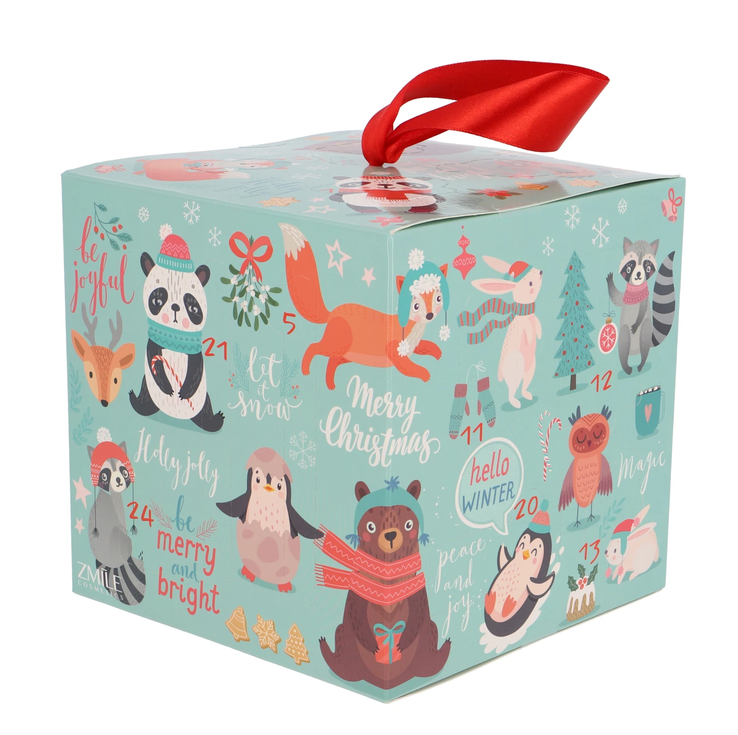 Cube Niedliche Wintertiere Schmink Adventskalender 2022 1 Cube Niedliche Wintertiere Schmink Adventskalender 2022