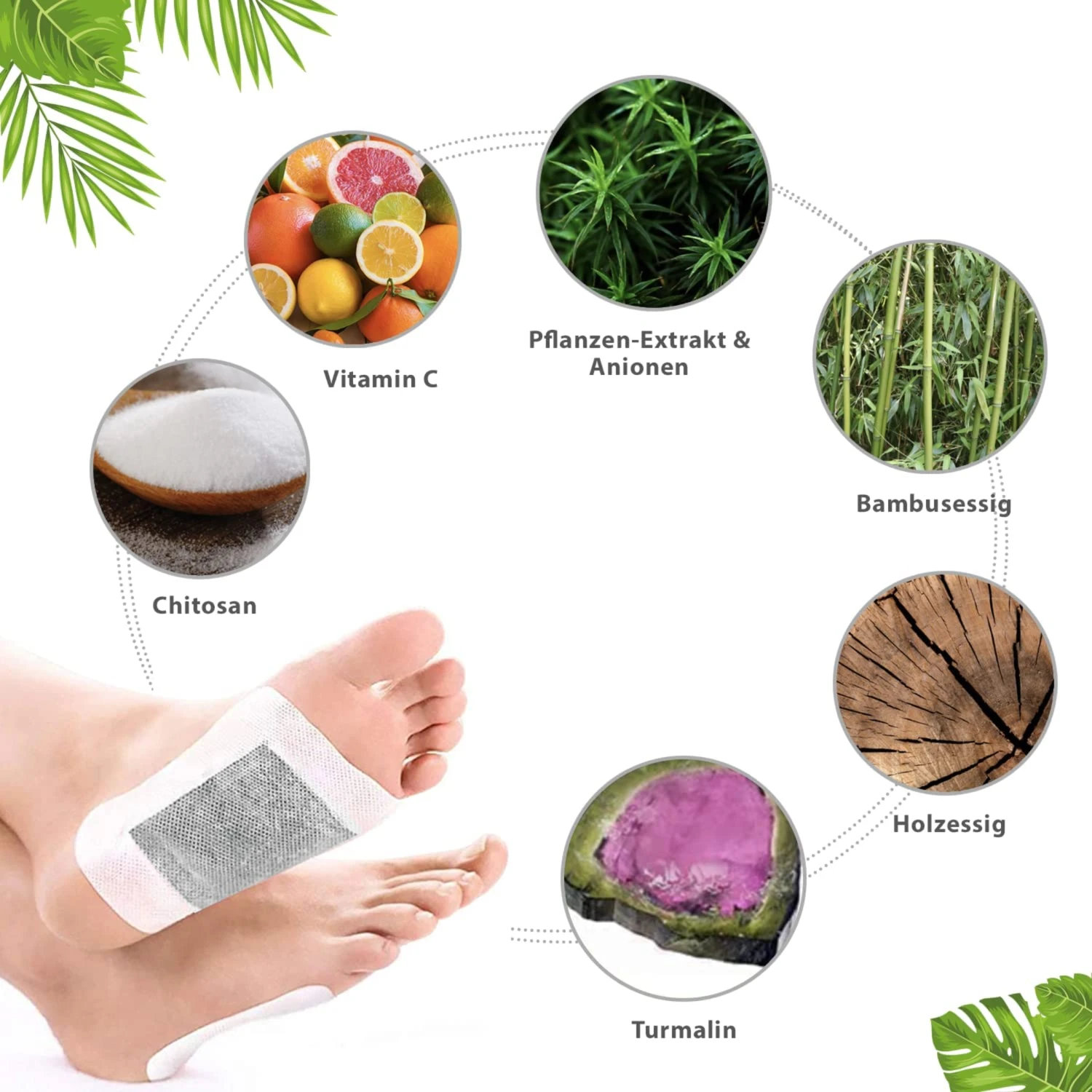 Overnight Fußpads Mit Ingweröl 3 Overnight Fußpads Mit Ingweröl – Bild 3