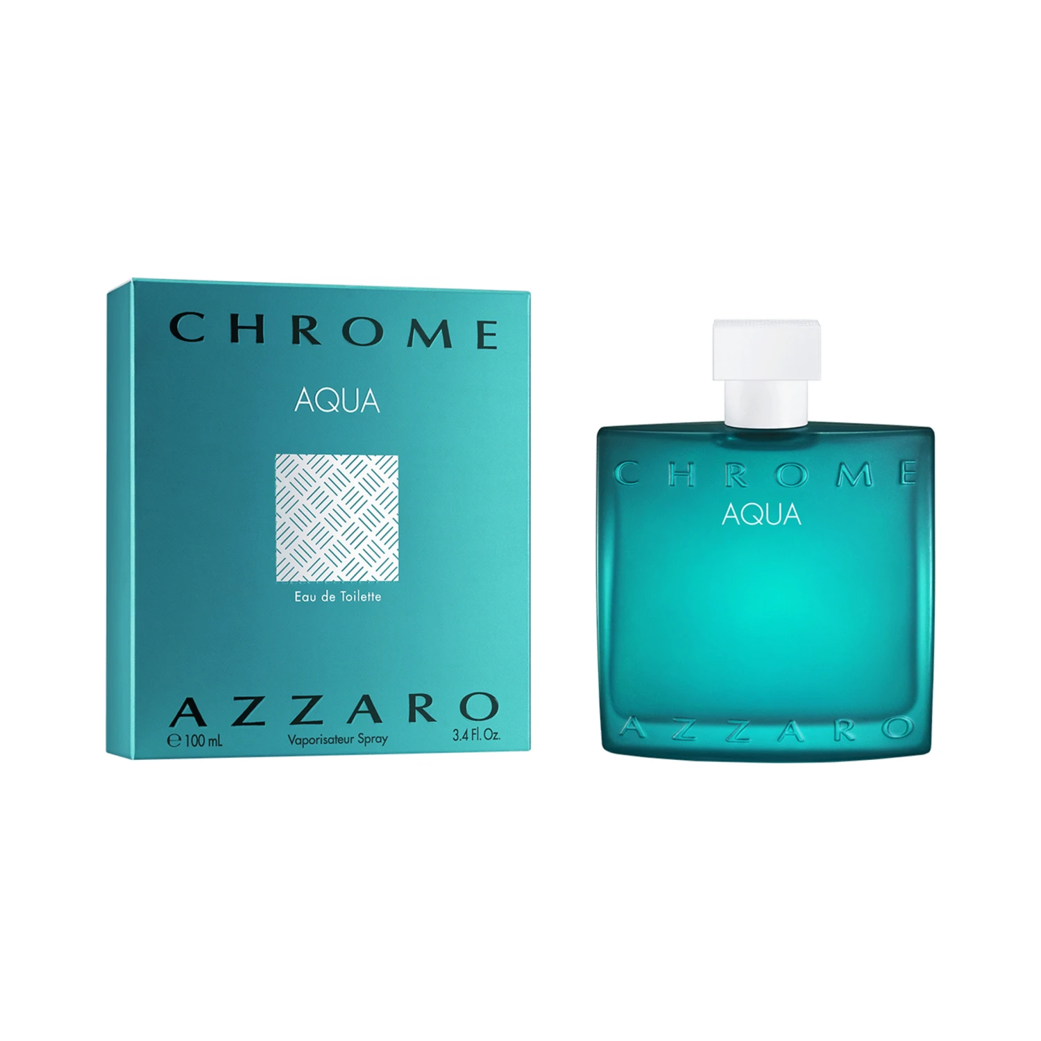 Azzaro Chrome Aqua, EdT 100 Ml 2 Azzaro Chrome Aqua, EdT 100 Ml – Bild 2