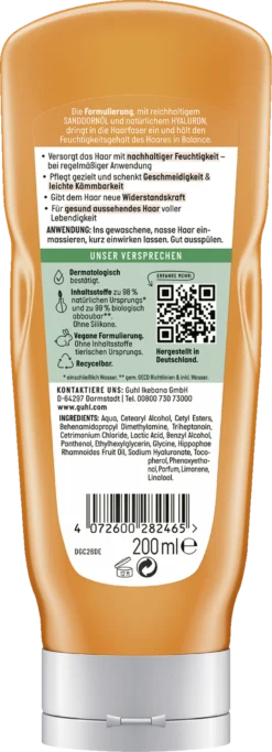 Feuchtigkeits-Aufbau Nährpflege Spülung -Exquisite Pflege MAM 8906626 SHOP IMAGE 1.4