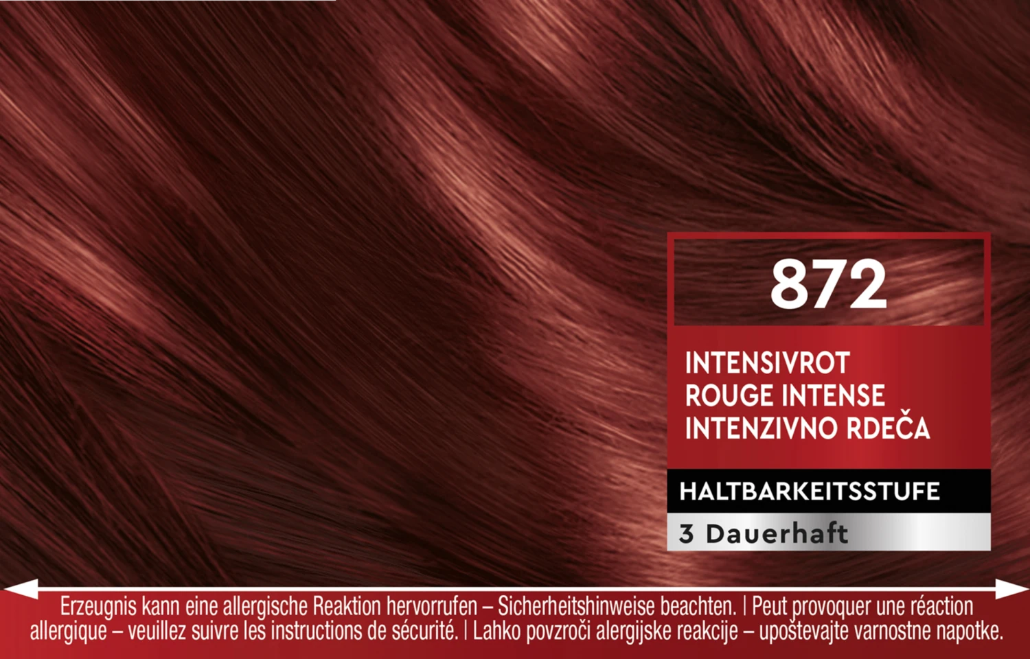 Permanente Haarfarbe Intensiv-Color-Creme 872 Intensivrot 6 Permanente Haarfarbe Intensiv-Color-Creme 872 Intensivrot – Bild 6