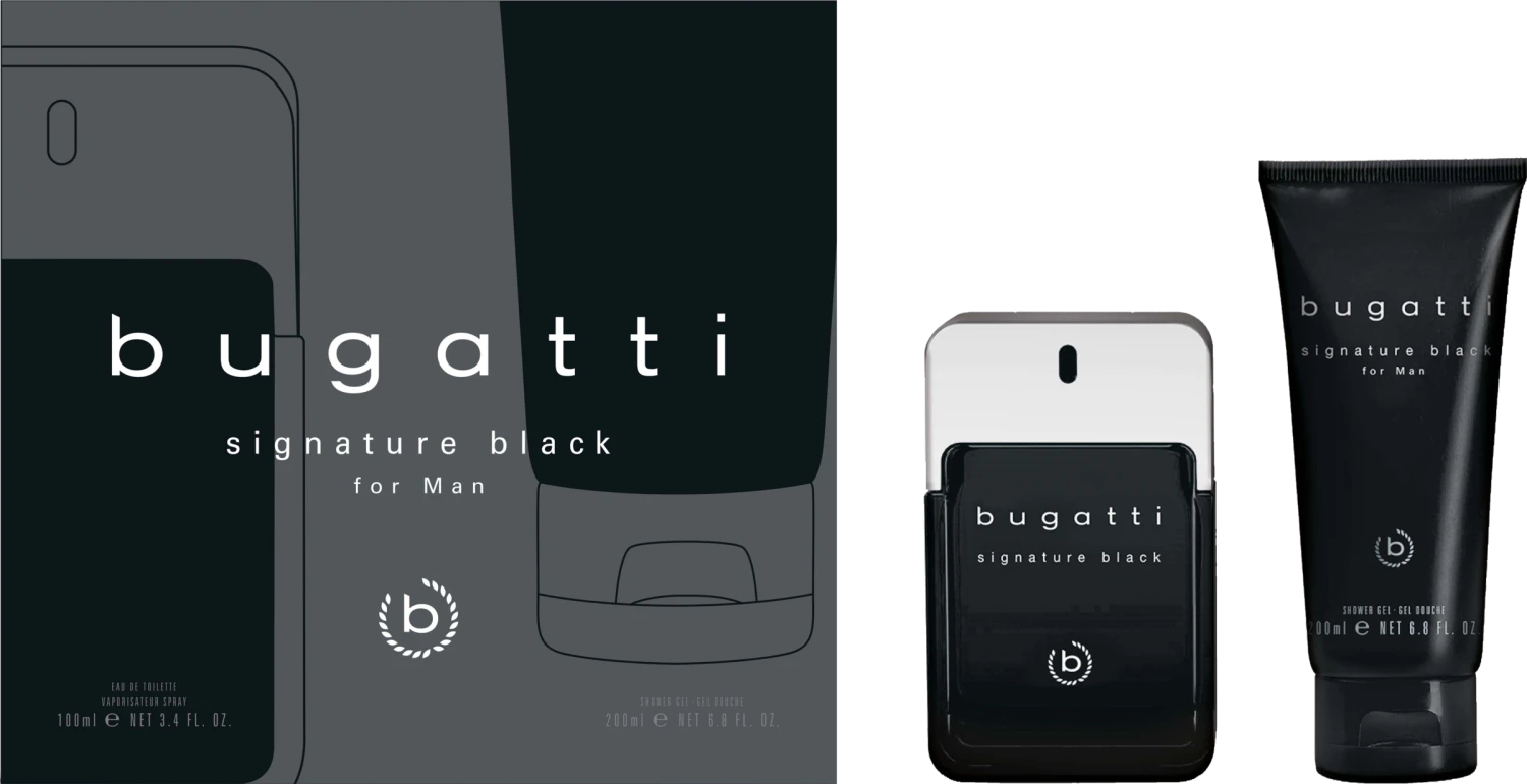 Bugatti Signature Man Black Geschenkset 3 Bugatti Signature Man Black Geschenkset – Bild 3