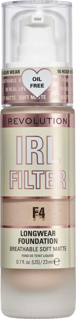 IRL Filter Longwear Foundation F4