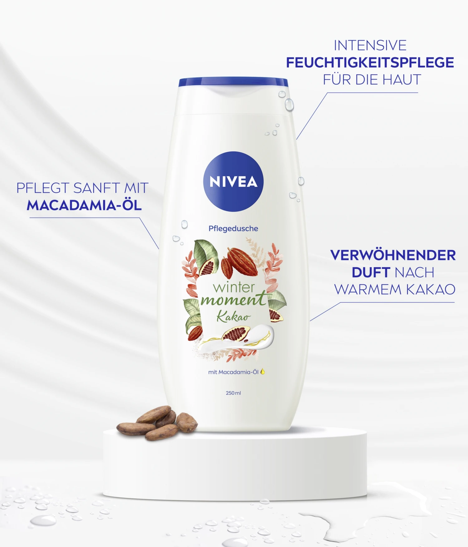 NIVEA Pflegedusche Winter Moment Kakao 3 NIVEA Pflegedusche Winter Moment Kakao – Bild 3