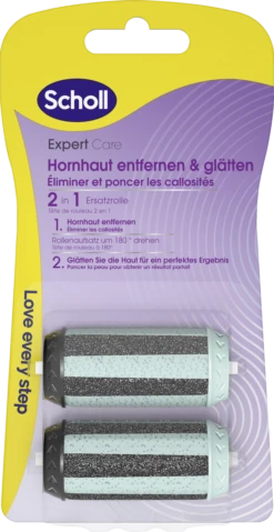 Scholl Expert Care 2in1 Ersatzrollen