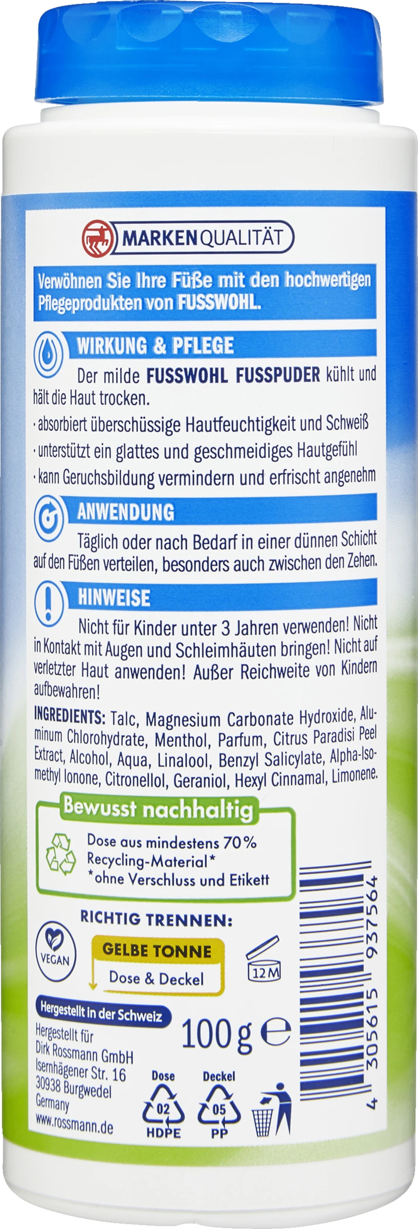 Fusspuder 2 Fusspuder – Bild 2