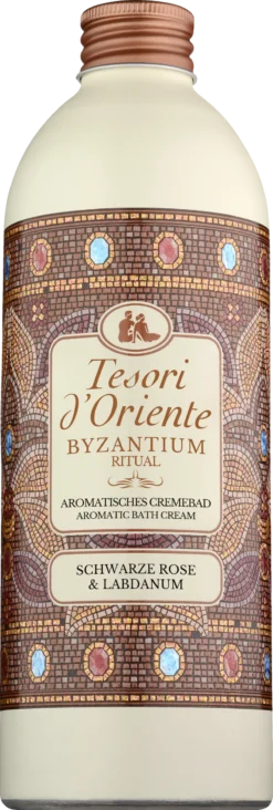 Aromatisches Cremebad BYZANTIUM Schwarze Rose & Labdanum