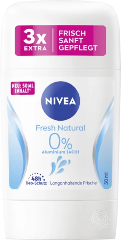 NIVEA Deodorant Stick Fresh Natural