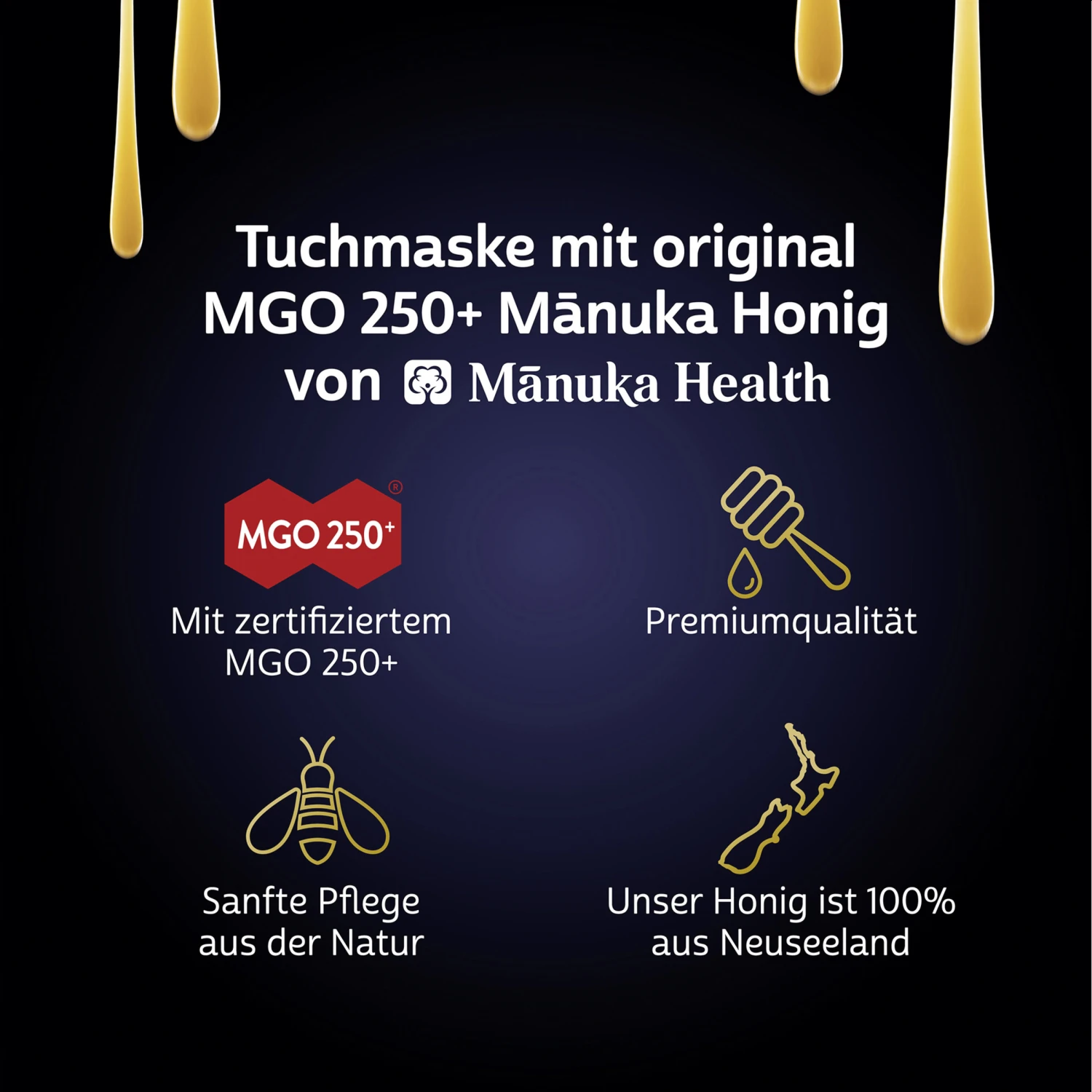 Tuchmaske Manuka Honig 8 Tuchmaske Manuka Honig – Bild 8