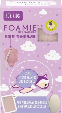 2in1 Festes Shampoo & Dusche Für Kids