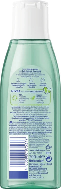 NIVEA Derma Skin Clear Gesichtswasser -Exquisite Pflege MAM 9317619 SHOP IMAGE 1.4