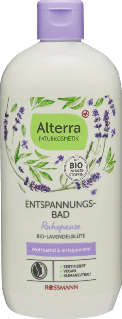 Ruhepause Entspannungsbad Bio-Lavendelblüte