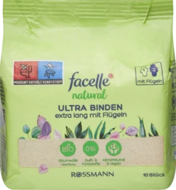 Natural Ultra Binden Extra Lang Mit Flügeln