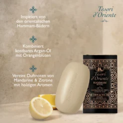Aromatische Seife HAMMAM Arganöl & Orangenblüte -Exquisite Pflege MAM 9386544 SHOP IMAGE 1.4