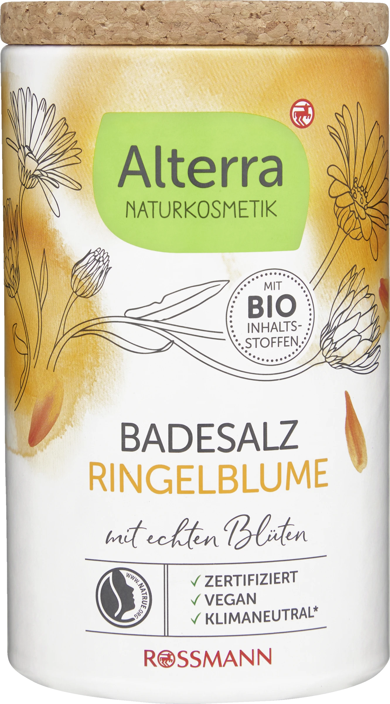 Badesalz Ringelblume Mit Echten Blüten 1 Badesalz Ringelblume Mit Echten Blüten