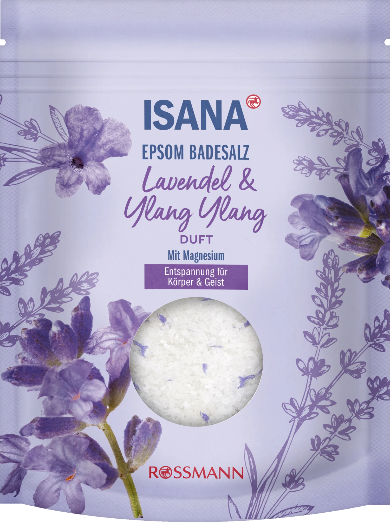 Epsom Badesalz Lavendel