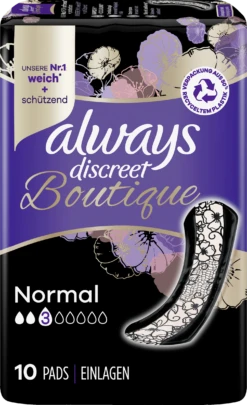 Always® Discreet Boutique Inkontinenz-Einlagen Normal