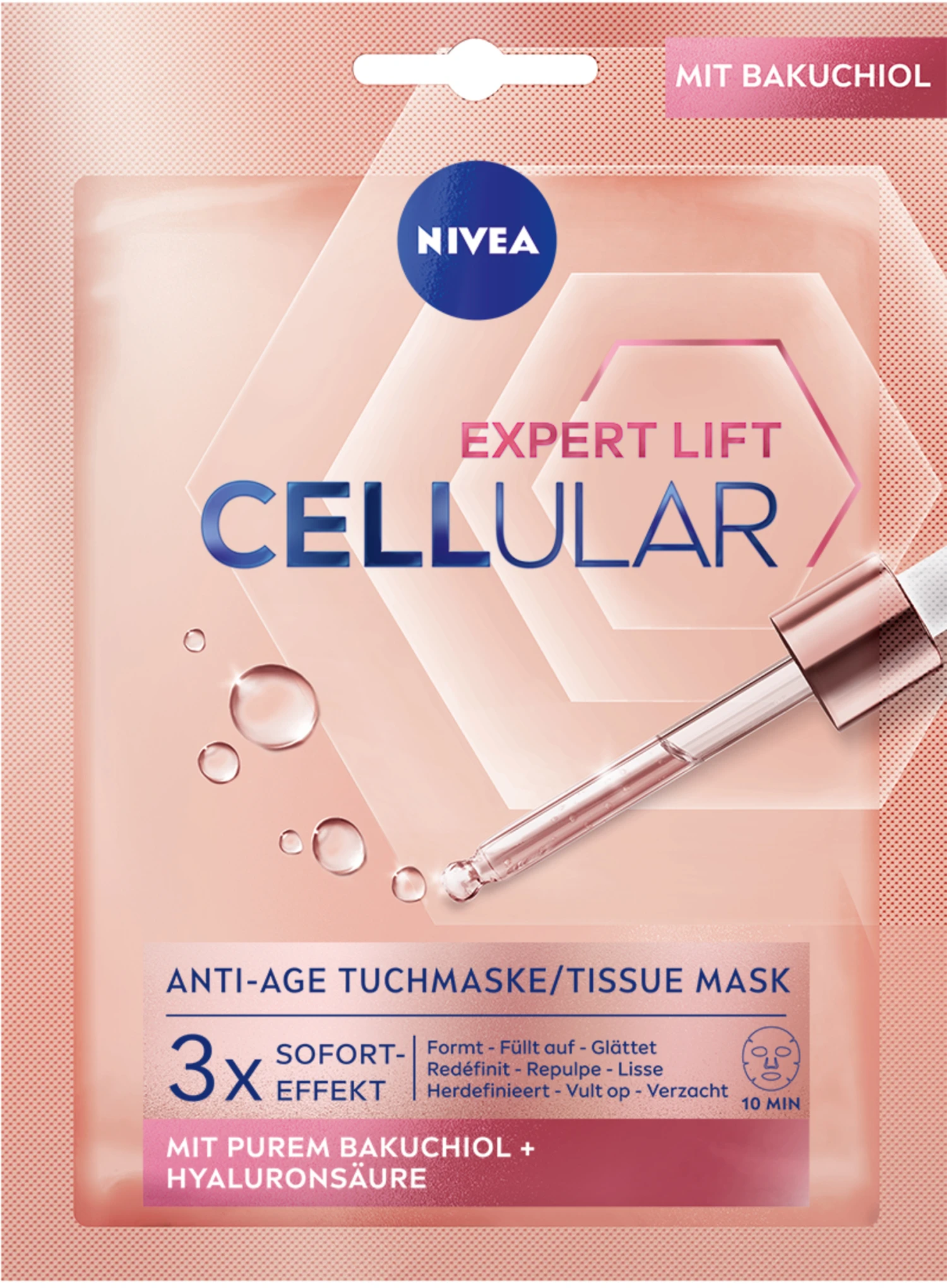 NIVEA CELLULAR Expert Lift Tuchmaske 1 NIVEA CELLULAR Expert Lift Tuchmaske