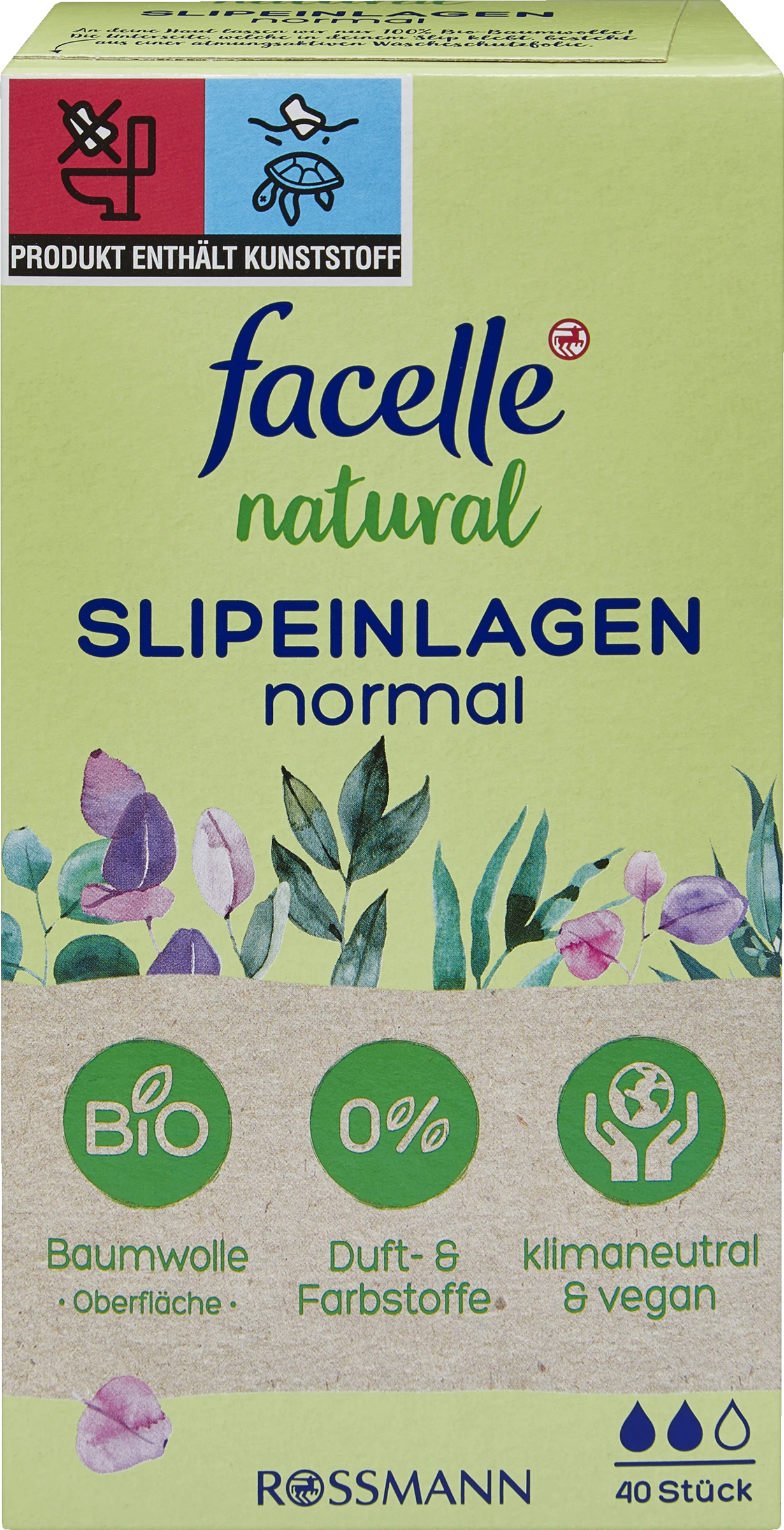 Natural Slipeinlagen Normal 1 Natural Slipeinlagen Normal