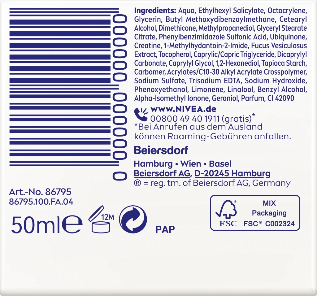 NIVEA Q10 Power Anti-Falten + Porenverfeinerung Tagespflege LSF 15 2 NIVEA Q10 Power Anti-Falten + Porenverfeinerung Tagespflege LSF 15 – Bild 2