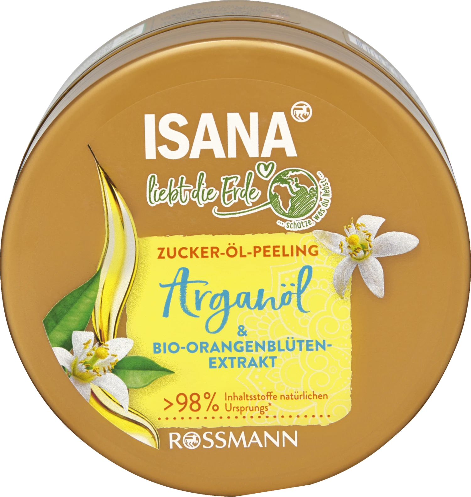 Liebt Die Erde Zucker-Öl-Peeling Arganöl 1 Liebt Die Erde Zucker-Öl-Peeling Arganöl