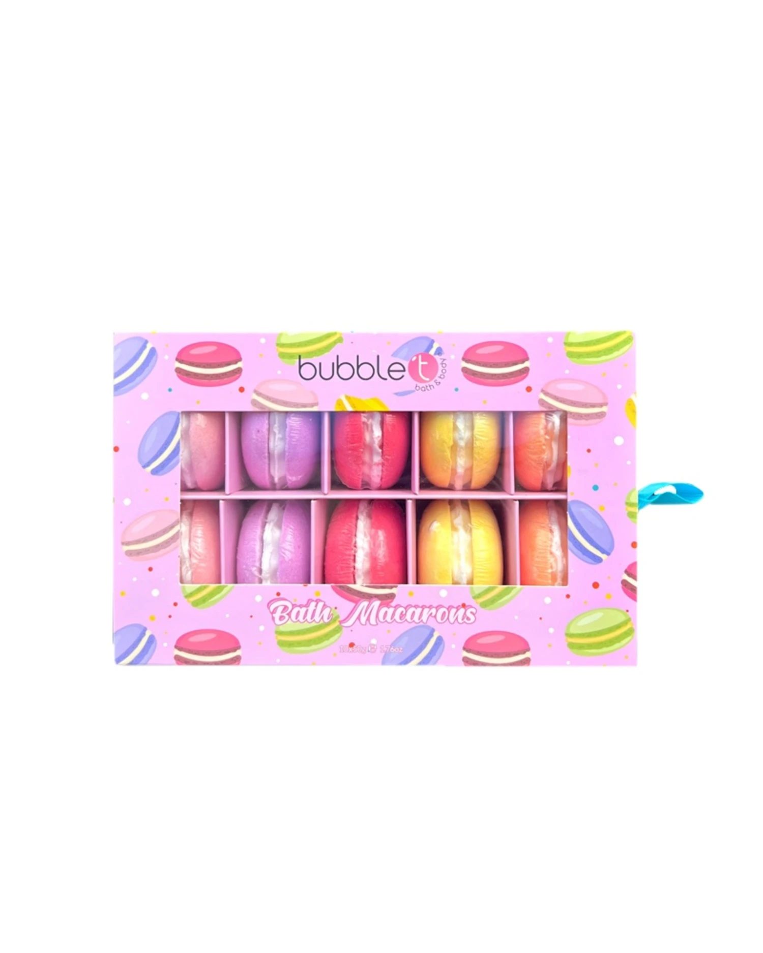 Geschenkset Macaron Badefizzer 1 Geschenkset Macaron Badefizzer